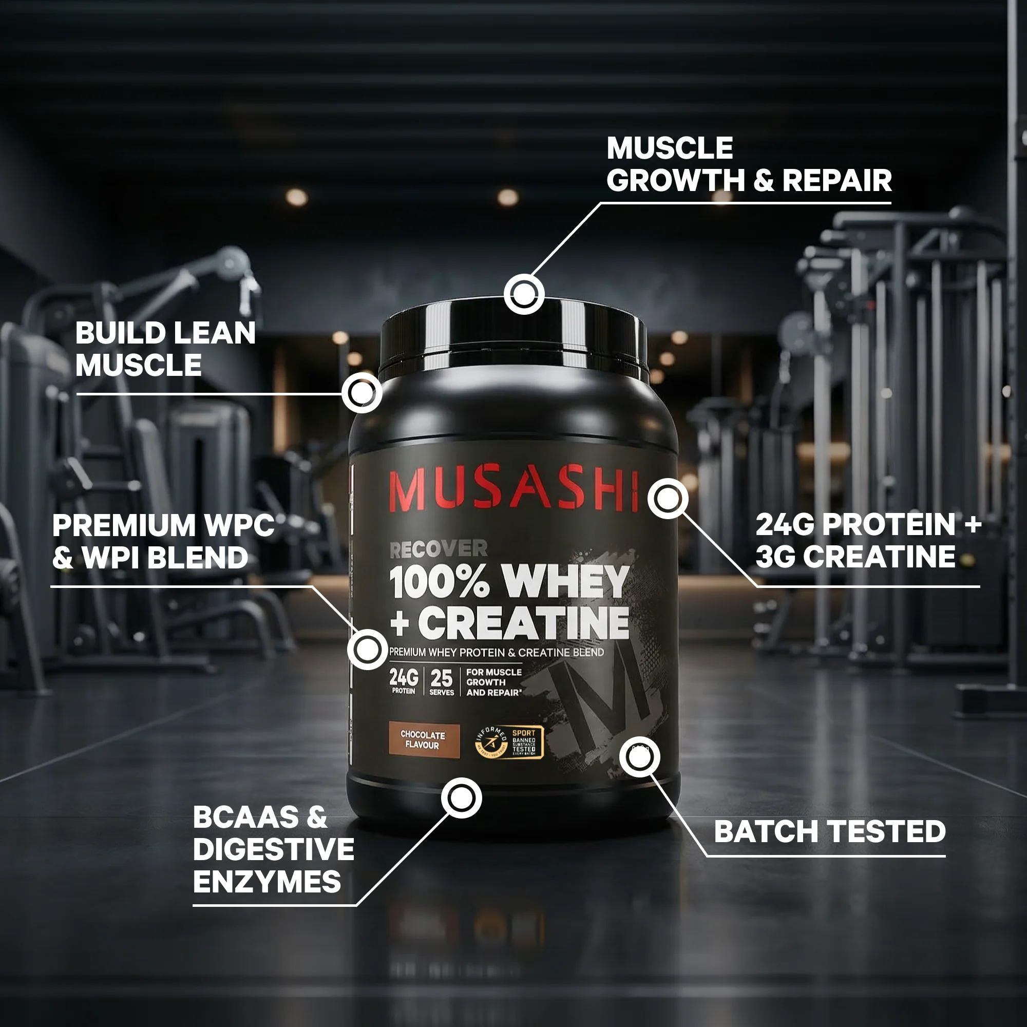 100% Whey+ Creatine - Image 5