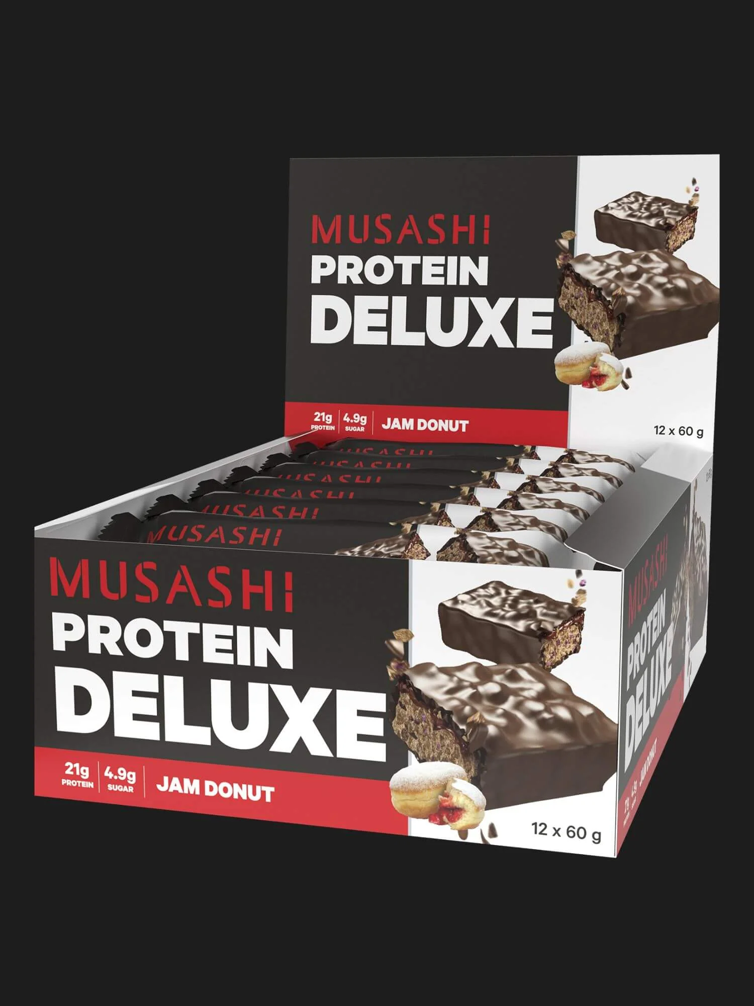 Deluxe Protein Bar 60g (Box of 12 Bars) - Image 4