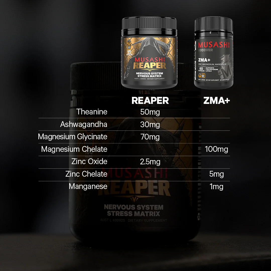 REAPER NERVOUS SYSTEM STRESS MATRIX 100 Capsules - Image 3